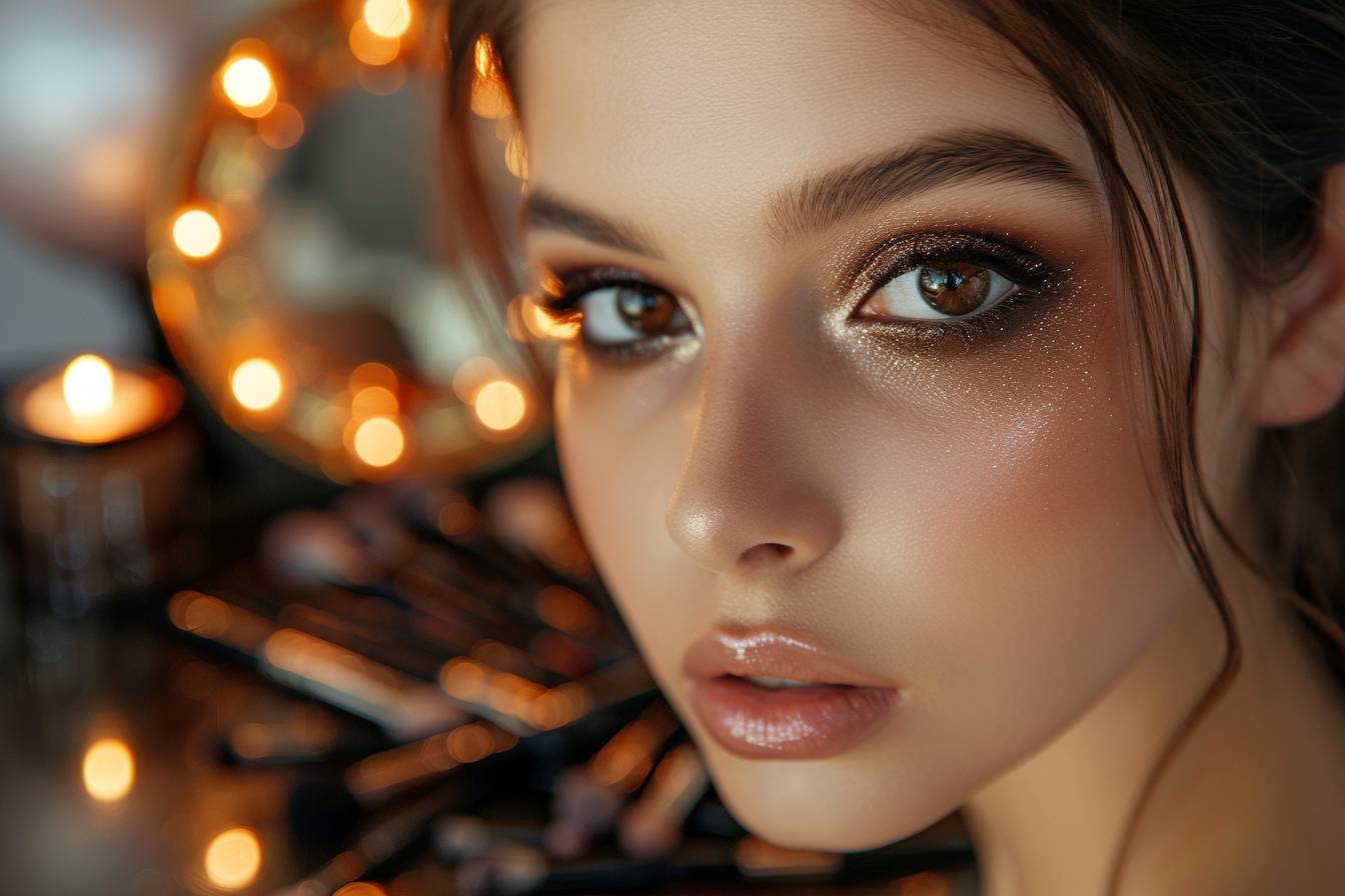 maquillage de soirée pour les yeux marrons maquillage de soirée pour les yeux marrons